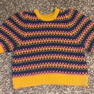Universal thread crochet crop top